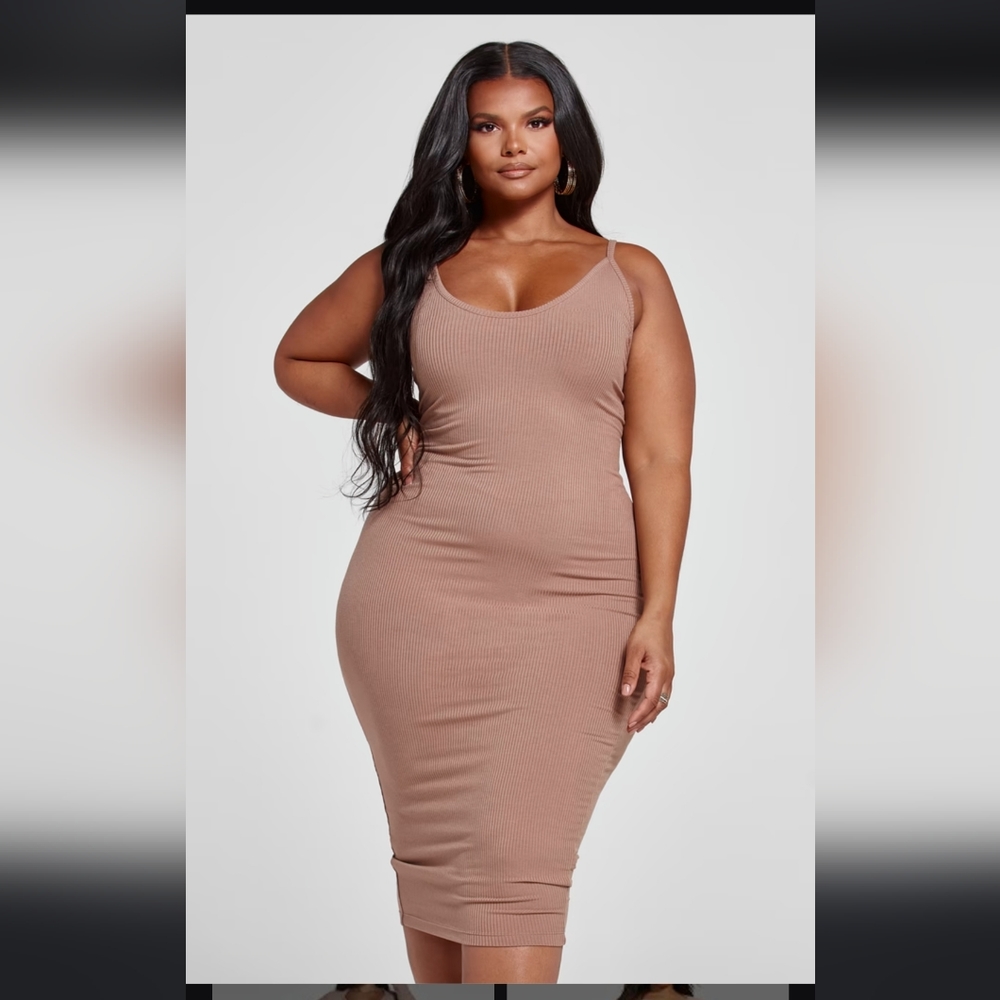 Fashion to figure slip dress